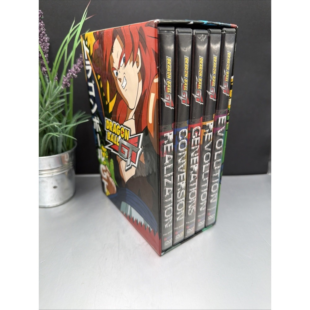 ✨Dragon Ball GT - Box Set 3 (DVD, 2006, 5-Disc Set) 2 DVDS ARE STILL SEALED!✨
